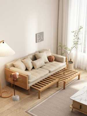 木制两用沙发床（实木沙发床两用图片及价格）