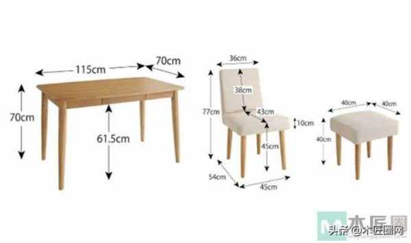 二人餐桌尺寸的简单介绍