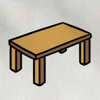 简单的餐桌（简单的餐桌怎么画）