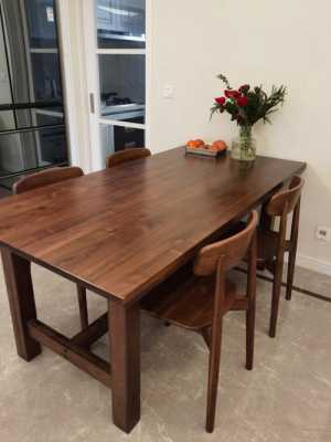 长餐桌木头（餐桌什么木头材质好）