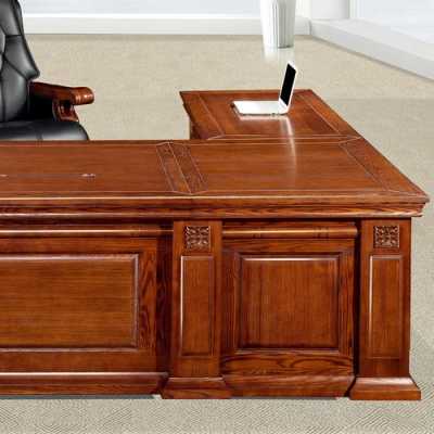 白宫桌子什么木头？橡木工艺办公桌