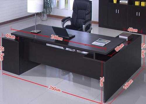 公务员标准办公桌尺寸规定？老板办公桌尺寸介绍