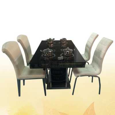 玻璃火锅餐桌（钢化玻璃火锅桌）