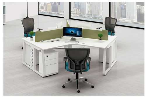 40平方办公室放多大办公桌？（三人位办公桌）