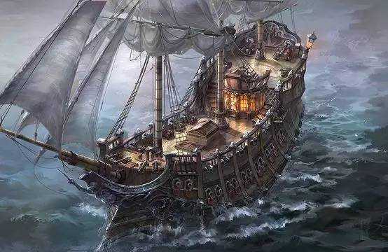 加勒比海盗的十大鬼船？（风帆办公椅）
