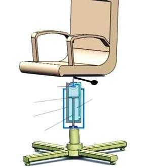 你好，请问办公椅的升降原理是什么，只一个液压杆作用么?通过什么原理可以反复抬升的，谢谢？（办公椅升降原理）