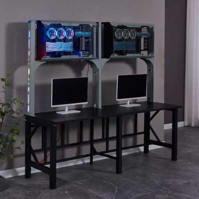 网吧模拟器2电脑桌子是哪个？（网吧办公家具桌椅）